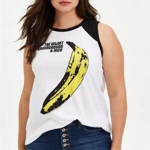 Torrid The Velvet Underground Tank Top Size 2